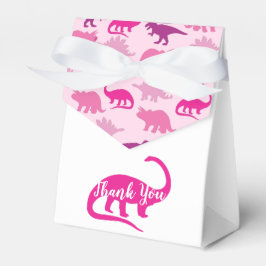 Rosa Dinosaur Baby Shower Presentaskar
