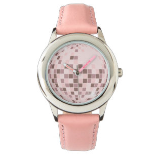 Rosa Disco Boogie Armbandsur