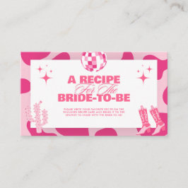 Rosa Disco Cowgirl Möhippa A Recept Tilläggskort