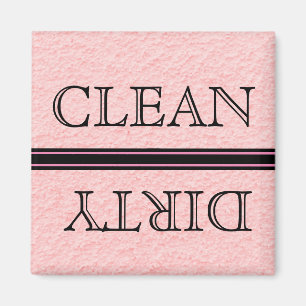 Rosa Dishwasher Magnet Clean & Dirty