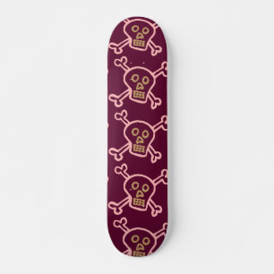 ROSA DÖDSKALLAR & KORSBENSFlickor SKATEBOARD