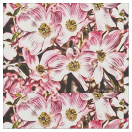 Rosa Dogwood Fabric Tyg