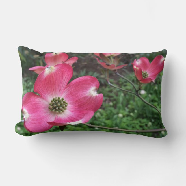 Rosa Dogwood Lumbar Pillow Lumbarkudde (Framsida)