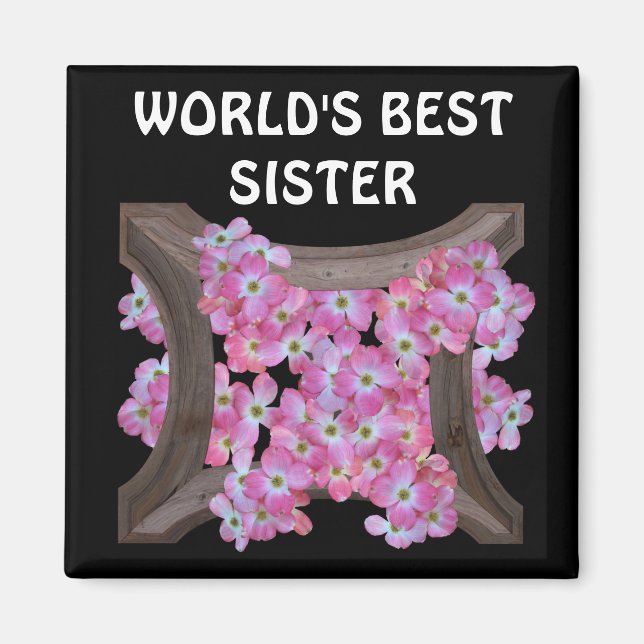 ROSA DOGWOOD-MAGNET MAGNET (Framsidan)