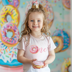 Rosa Donut Birthday T Shirt