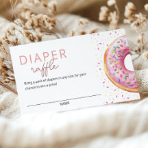 Rosa Donut Diaper Raffle