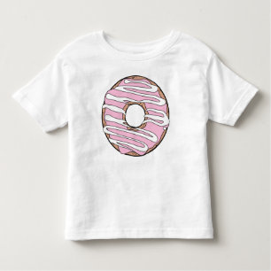 Rosa Donut, Doughnut, Glaze, Icing, Frosting T Shirt