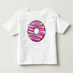 Rosa Donut, Doughnut, Icing, Frosting, Glaze T Shirt