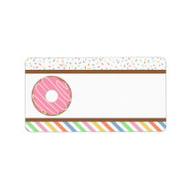 Rosa Donut Födelsedagsfest