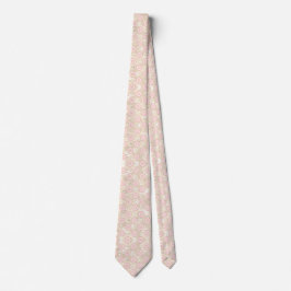 Rosa Donut Necktie för Groom eller Groomsman Slips