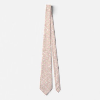 Rosa Donut Necktie för Groom eller Groomsman Slips