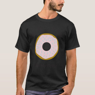 Rosa Donut Sprinkles utrymmesfödelseldjur T Shirt