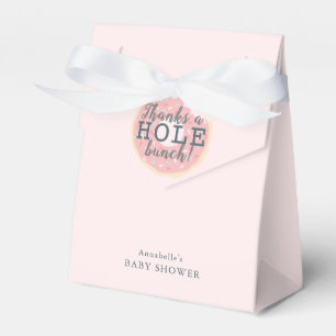 Rosa Donut Tack en Hål-bunch Presentaskar