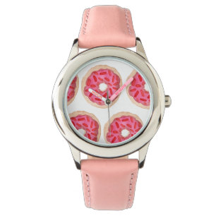 Rosa Donuts Kids Watch Armbandsur