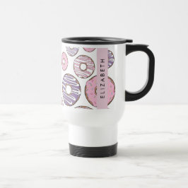Rosa Donuts, Lila Donuts, Sprinkles, ditt namn Resemugg
