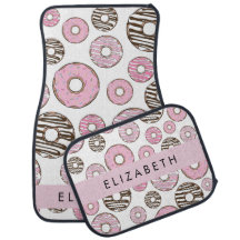 Rosa Donuts, vita donuts, Sprinkles, ditt namn