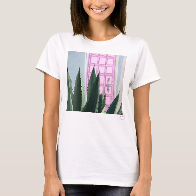 Rosa Door T-shirt (Framsida)