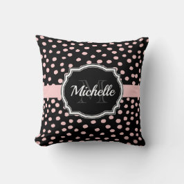 Rosa Dots Kudde