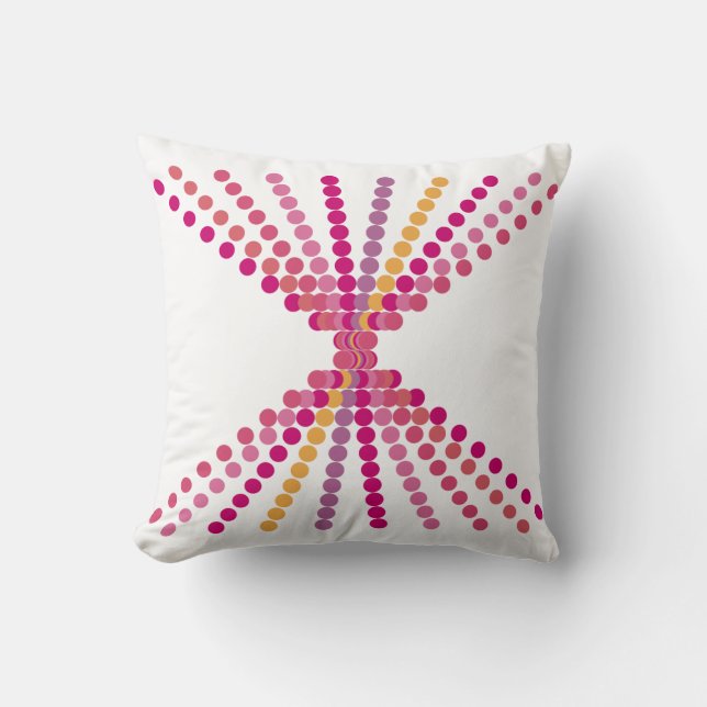 Rosa Dots Kudde (Framsida)