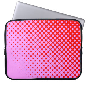 Rosa Dots on Red Computer Sleeve
