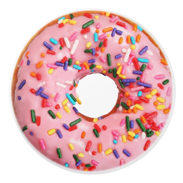 Rosa Doughnut 2 Drawer Knob Knopp (Framsidan)