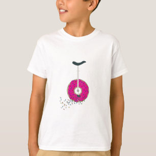 Rosa Doughnut Wheel Unicle Colorful Sprinkles T Shirt