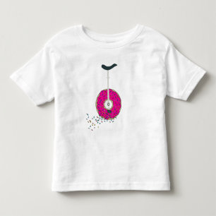 Rosa Doughnut Wheel Unicle Colorful Sprinkles T Shirt