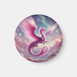 Rosa Dragon Magnet