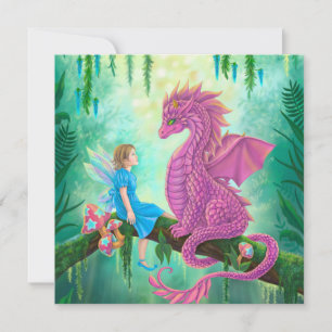 Rosa Dragon och Fairy