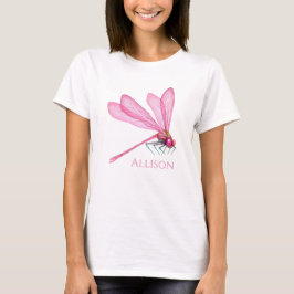Rosa Dragonflies T-Shirt