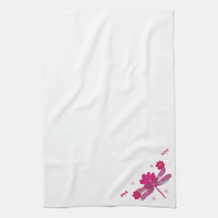 Rosa Dragonfly Kitchen Towel Kökshandduk