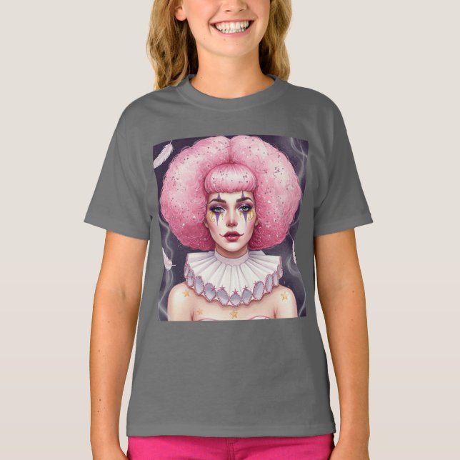 Rosa Dream av Natasha Us T Shirt (Framsida)