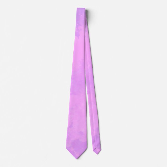Rosa Dream Cloud Effect Tie - Ut i Stil Slips (Framsida)