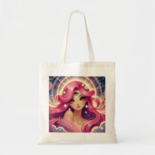 Rosa Dream Enlightenment Awaken Varje dag Tote Bag Tygkasse