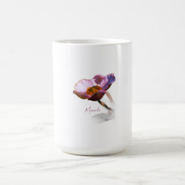 Rosa Dream Flowers - Elegant Fantasy Nature Kaffemugg