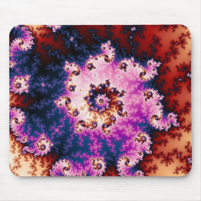 Rosa Dream - Fractal Mousepad Musmatta (Framsidan)