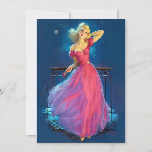 Rosa Dress Pin Up (Framsida)