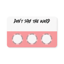 Rosa Drinering av spelkort