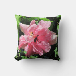 Rosa Dubbla Hibiscus Pillow Kudde