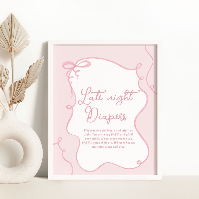 Rosa, dynans buk vågigt hand plockade Dont säga ba Poster (Skapare uppladdad)