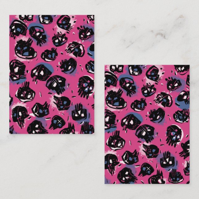 Rosa-e-modul - skalbara inbjudningar och mallar (Fram/baksida)