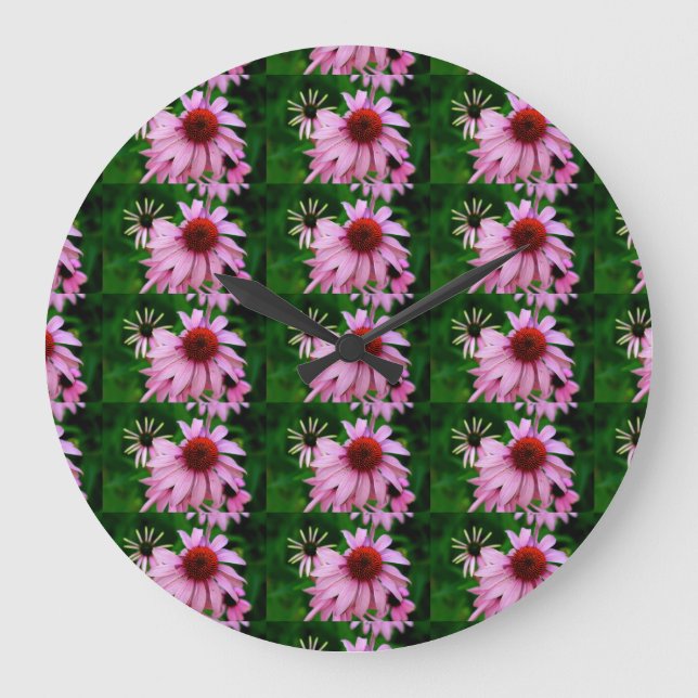 rosa echinacea klocka (Framsida)