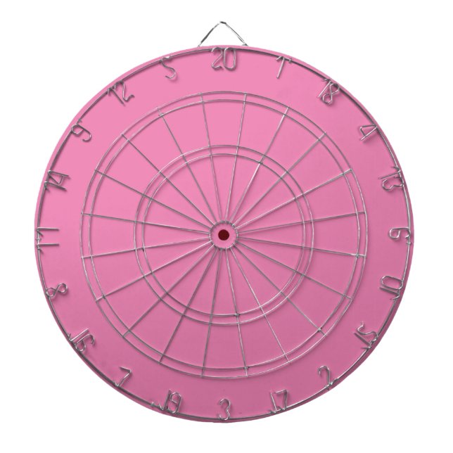 Rosa #EF8484, Cadillac Rosa Dartboard Darttavla (Framsidan)
