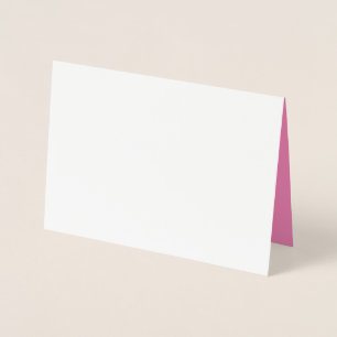 Rosa #EF8484, Cadillac Rosa Folierat Kort