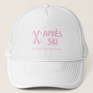 Rosa Efter-Ski Sängkammare Hatt Keps