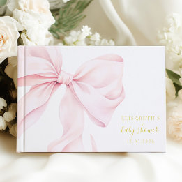 Rosa elegant babybåge i guld