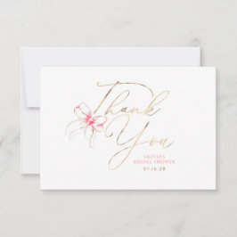 Rosa elegant chic fantasifull tackkort tack kort