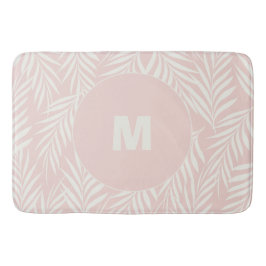 Rosa Elegant Handflatan Löv Personlig Badrumsmatta