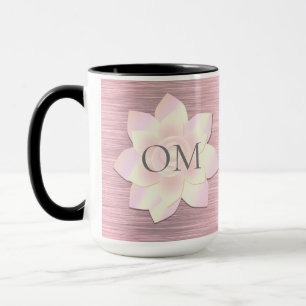 Rosa Elegant Lotus OM Mugg