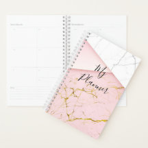 Rosa Elegant Marble Design Planner